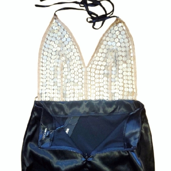 NWT FASHION NOVA diamonds forever embellished maxi dress - Picture 3 of 15